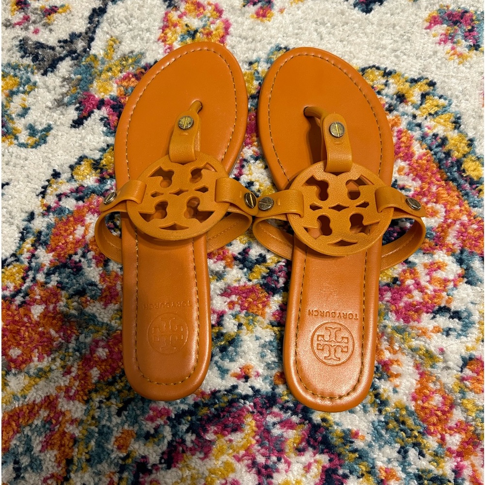 COPY - Tory Burch Miller Sandel size 7 Orange